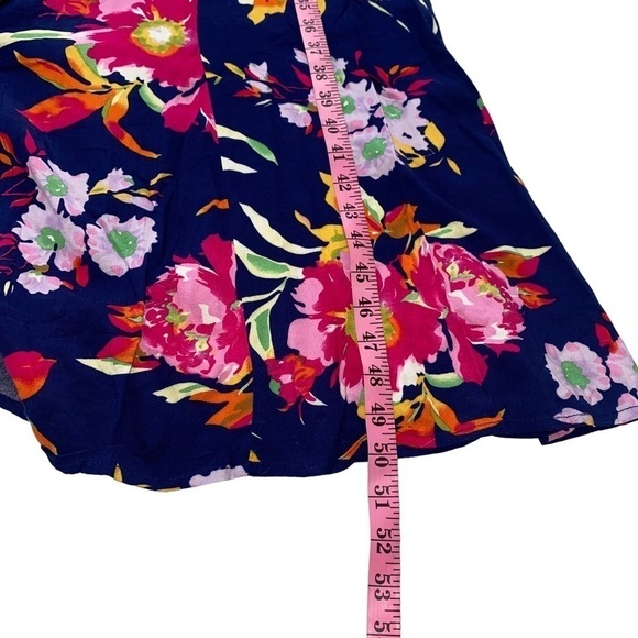 Vintage 90s BFA Classics Maxi Length Full Button Front Floral Print Tank Dress - Picture 7 of 7